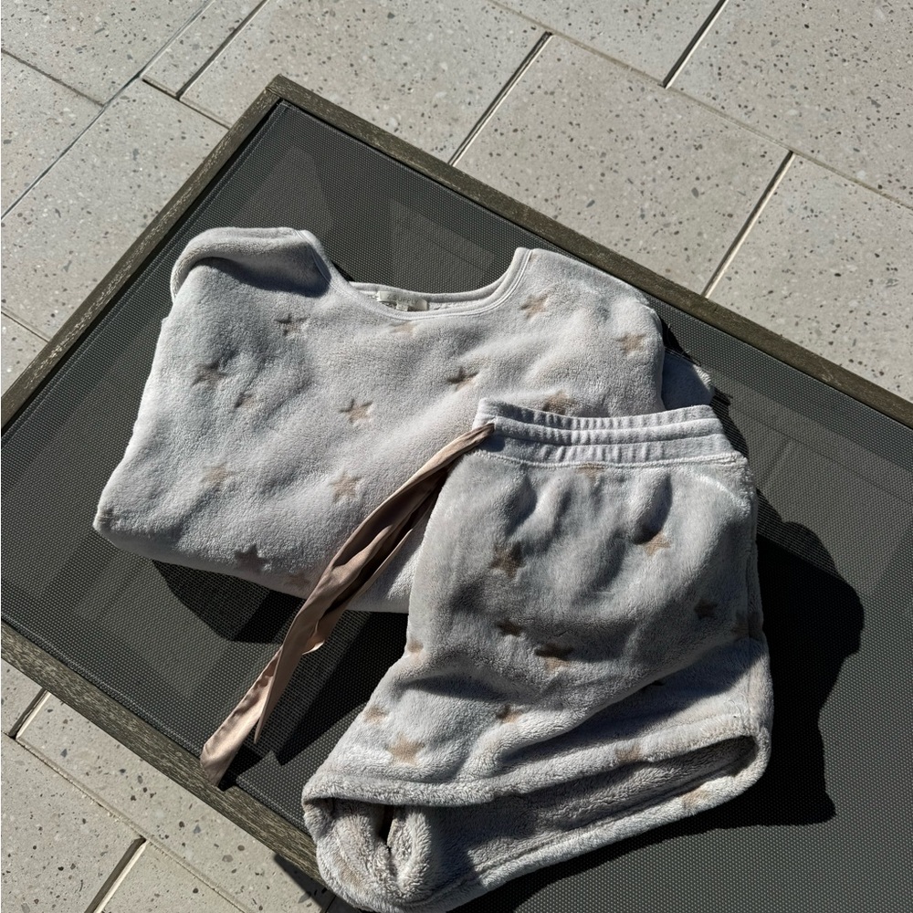 Z Supply Gray Star Pajama Set